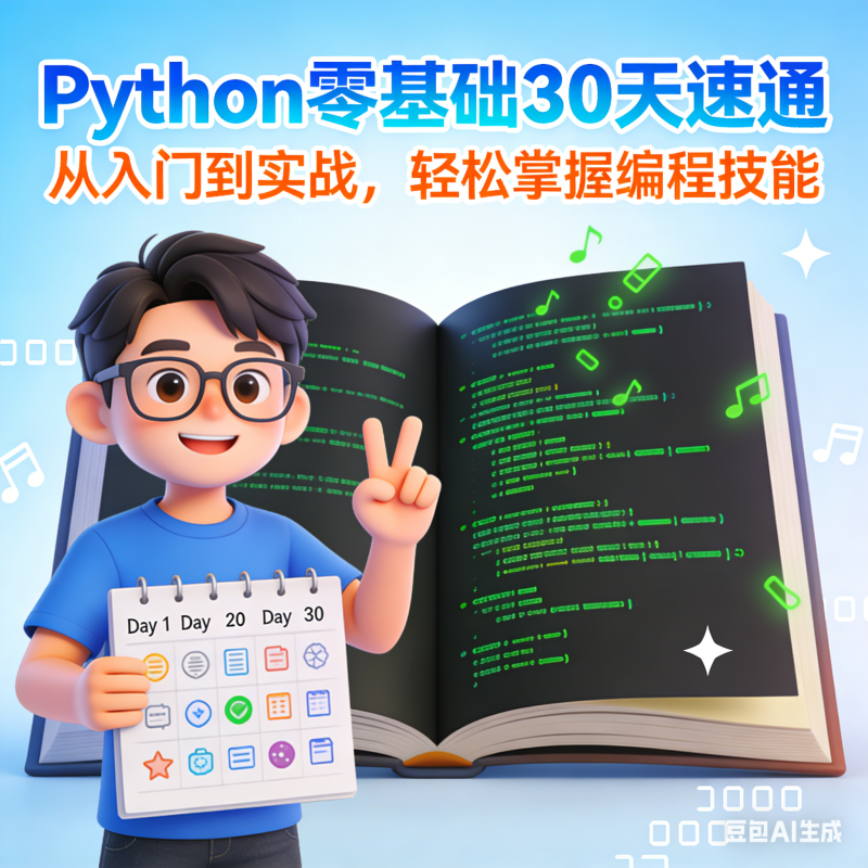 Python零基础30天速通（小白定制版）-YOHO分享社